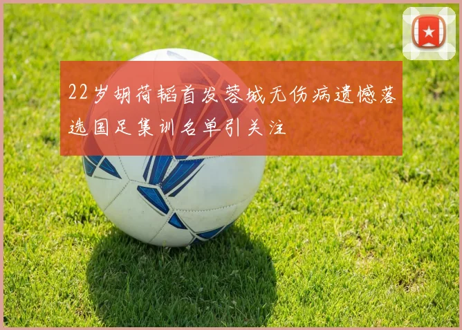 22岁胡荷韬首发蓉城无伤病遗憾落选国足集训名单引关注